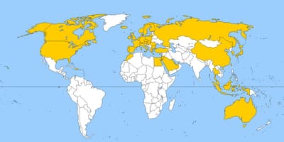 地图的宜家卡塔尔